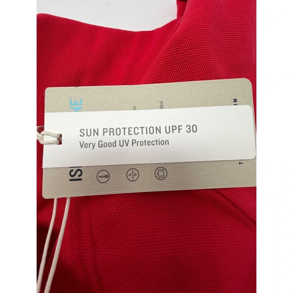 NWT Tommy Bahama Ohio‎ State Buckeyes IslandZone 1/4 Zip Red Supima Men's Medium